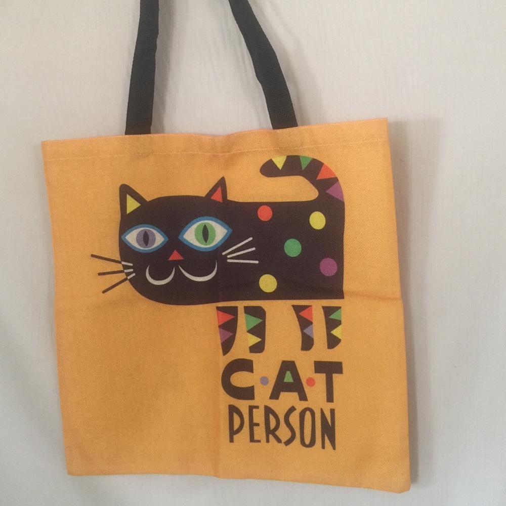 Cat Person CAT TOTE Bag